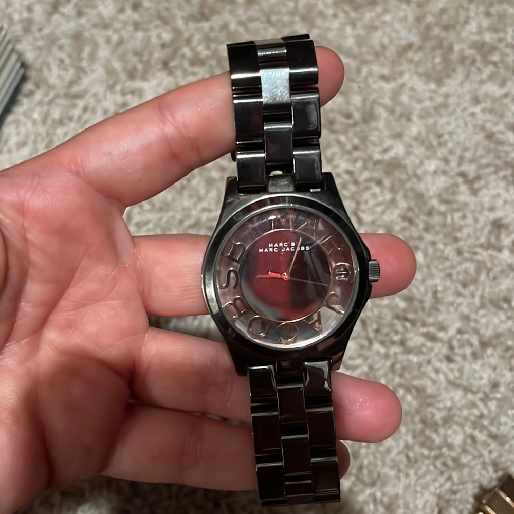 Black Marc Jacobs watch